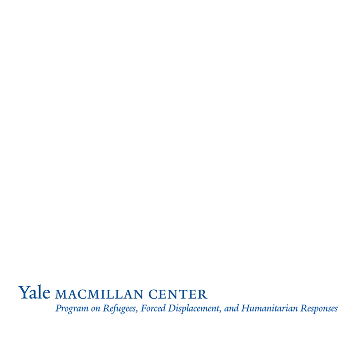 The Program on Refugees, Forced Displacement, and Humanitarian Responses